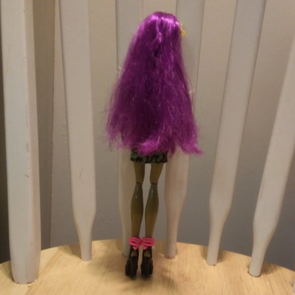 Clawvenus doll from Monster High Freaky Fusion - missing left arm at elbow - Picture 4 of 5